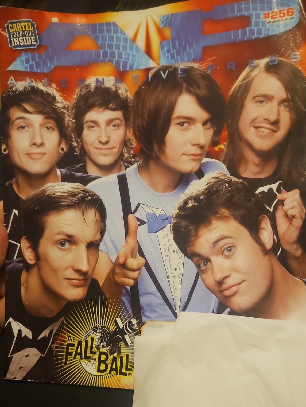 Alternative Press #256 November 2009 William Beckett, The Maine, etc cover